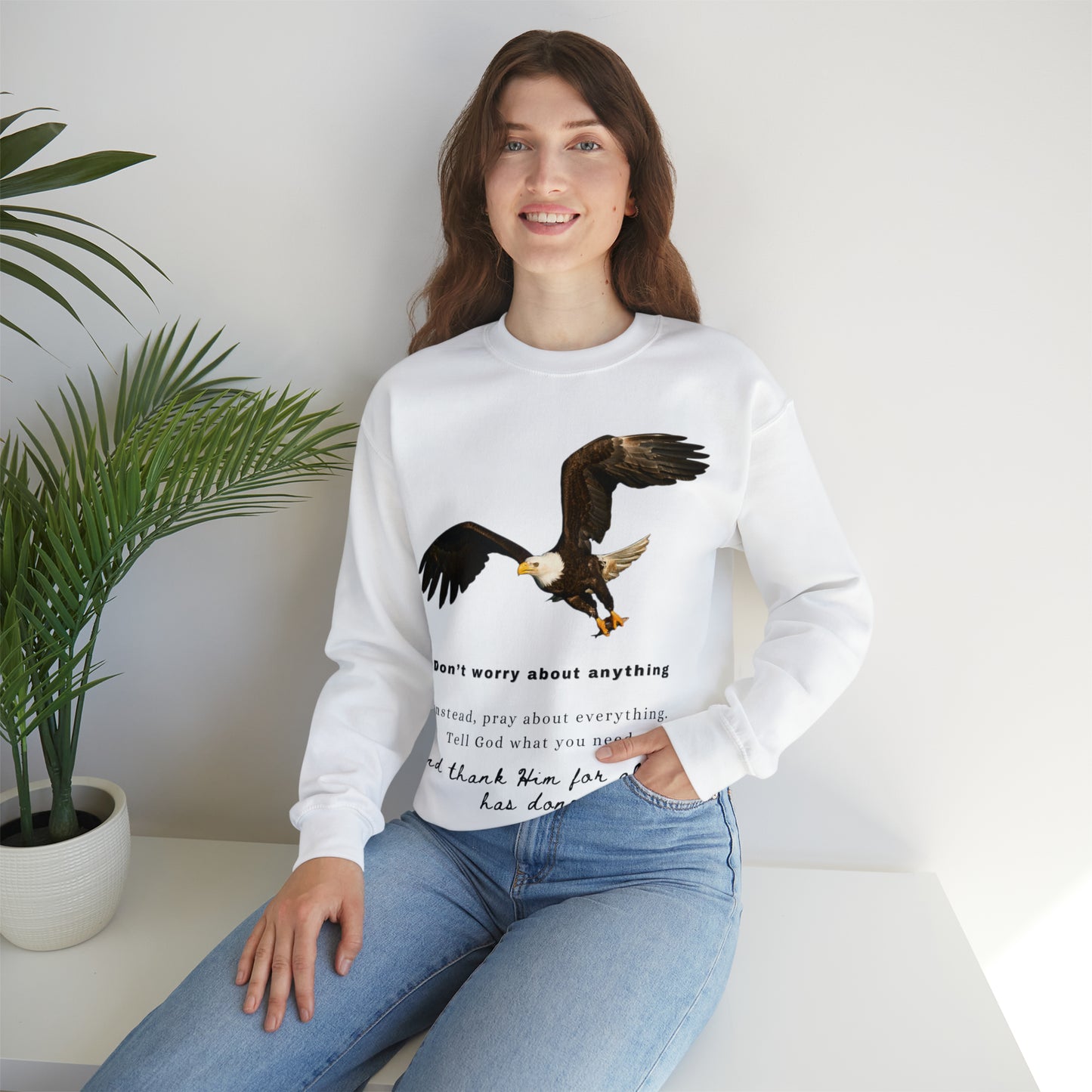 Christian Crewneck | Don't worry about anything | Unisex