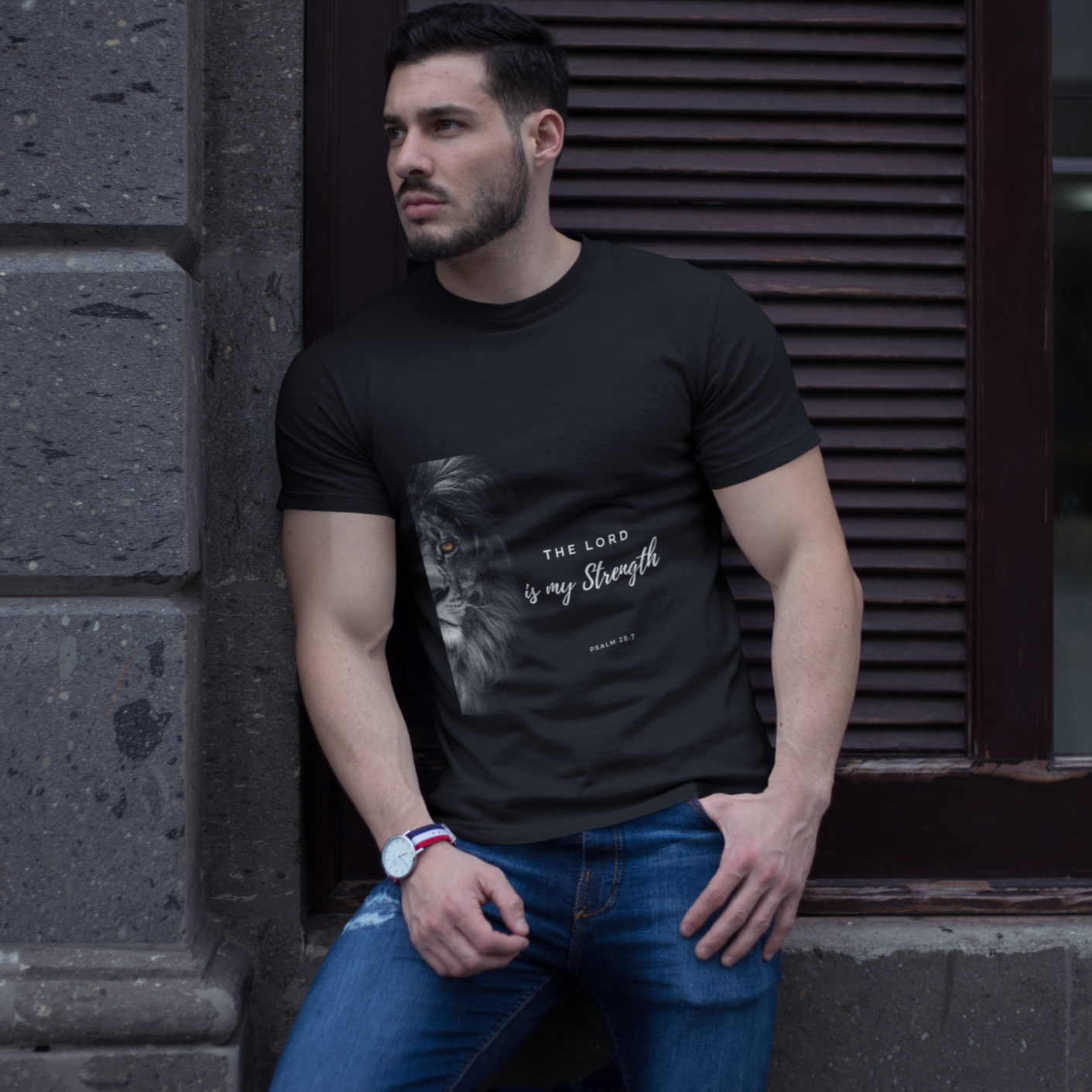 Christian T-shirt| The Lord Is My Strength | Unisex