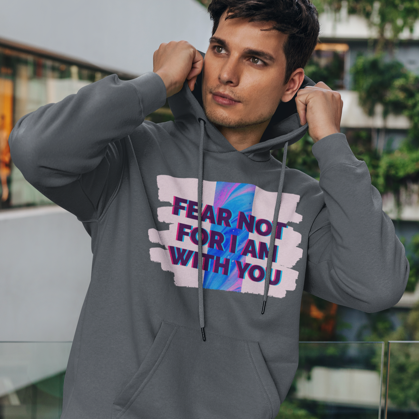 Christian Hoodie | Fear Not For I Am With You | Unisex