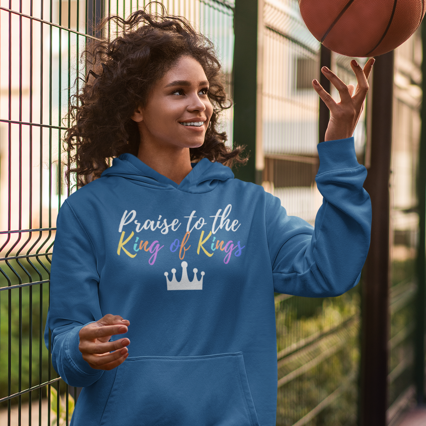 Christian Hoodie | Praise To The King Of Kings | Unisex