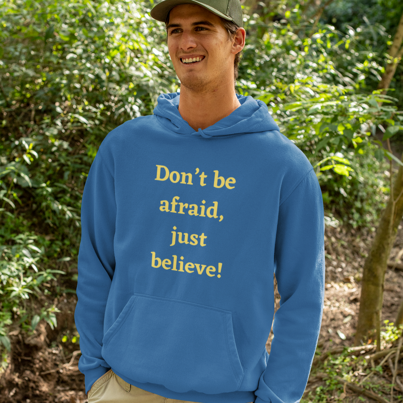 Christian Hoodie | Don't be afraid, just believe | Unisex