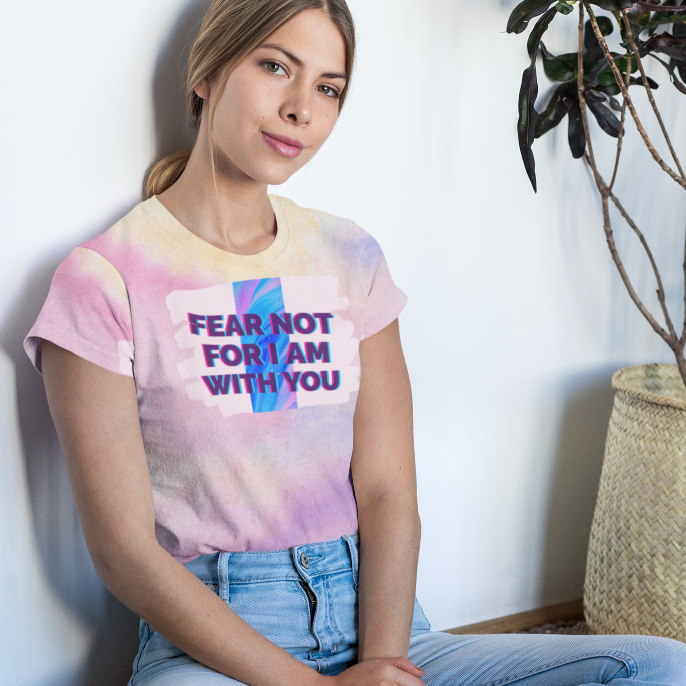 Christian Women's T-Shirt | Fear Not For I Am With You